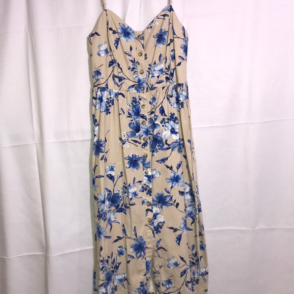 Juniors Small Emerald Sundae Floral Dress